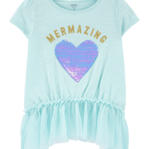 Mermazing Peplum Top