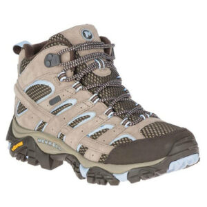 Merrell Moab 2 Mid Waterproof Hiking Boots - Women's Brindle 9.0