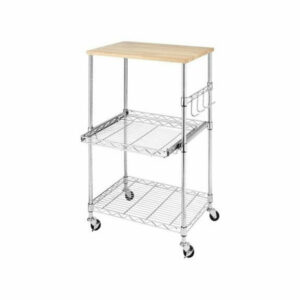 Metal Kitchen Microwave Cart