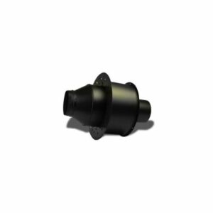 Metalbest DSP6IWT 6" Inner Diameter - DSP Stove Pipe - Double Wall - Insulated Wall Thimble Black Vent Pipe Stove Pipe Wall Thimble