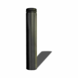 Metalbest DSP6P36 6" Inner Diameter - DSP Stove Pipe - Double - Black