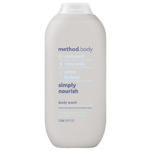 Method Simply Nourish Body Wash - 18.0 fl oz