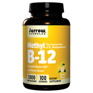 Methyl Vitamin B12 - 1,000 MCG - Lemon (100 Lozenges)