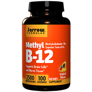 Methyl Vitamin B12 - 2,500 MCG - Tropical (100 Lozenges)