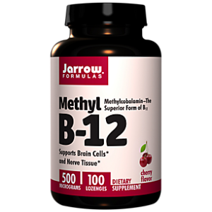 Methyl Vitamin B12 - 500 MCG - Cherry (100 Lozenges)