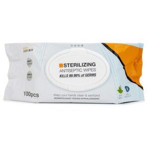 Miami CarryOn Anti Bacterial Wipes - 100.0 ea