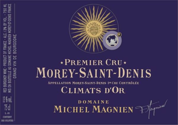Michel Magnien 2017 Morey-Saint-Denis Climats D'Or Premier Cru - Pinot Noir Red Wine