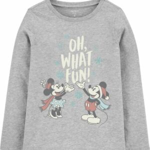 Mickey And Minnie Mouse Christmas Tee