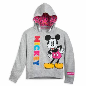 Mickey Mouse Hooded Pullover Top for Girls Walt Disney World