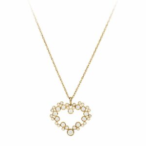 Mickey Mouse Icon Diamond Heart Necklace Official shopDisney