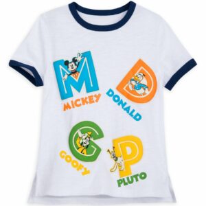 Mickey Mouse and Friends Ringer T-Shirt for Toddlers Official shopDisney