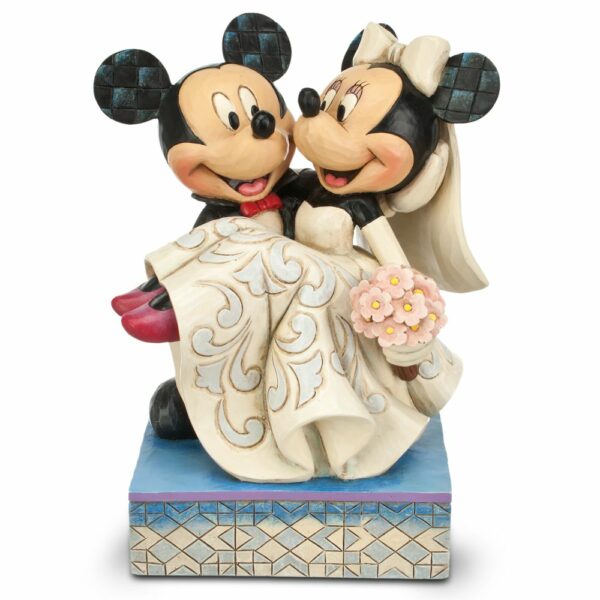 Mickey and Minnie Mouse ''Congratulations!'' Figure by Jim Shore Official shopDisney