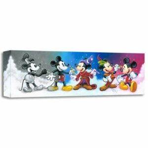 ''Mickey's Creative Journey'' Gicle on Canvas by Tim Rogerson Official shopDisney