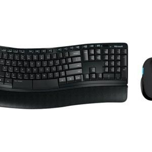 Microsoft Sculpt Comfort Desktop - keyboard and mouse set - QWERTY - US - black