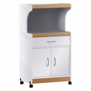 Microwave Cart, White