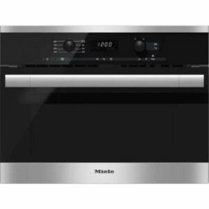 Miele 24616050USA ContourLine 23 Inch Wide Cu. Ft. 900 Watt Built-In Microwave Clean Touch Steel Microwave Ovens Microwave Built-In