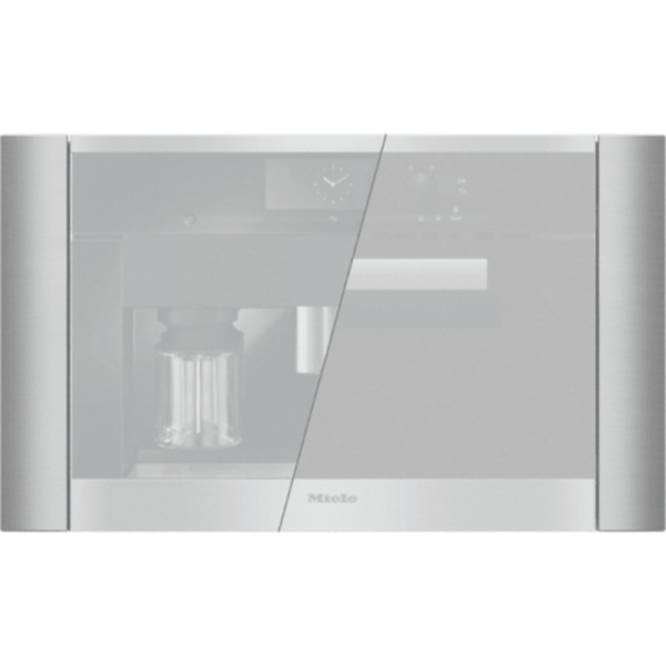 Miele 24998303USA ContourLine Microwave Installation Kit Clean Touch Steel Cooking Appliance Accessories and Parts Microwave Accessories Mounting Kits