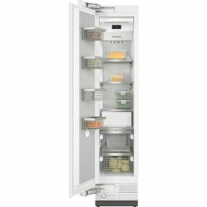 Miele 37241101USA MasterCool 18 Inch Wide Capacity Energy Star Rated Upright Fre Custom Panel Freezers Freezer Upright