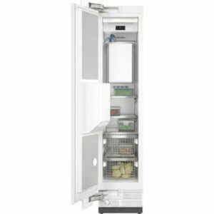 Miele 37247101USA MasterCool 18 Inch Wide Capacity Upright Freezer Custom Panel-Left Hinge Freezers Freezer Upright