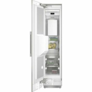 Miele 37247111USA MasterCool 18 Inch Wide Capacity Energy Star Rated Upright Fre Clean Touch Steel Freezers Freezer Upright