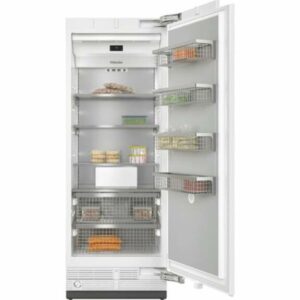 Miele 37280101USA MasterCool 30 Inch Wide Capacity Energy Star Rated Upright Fre Custom Panel-Right Hinge Freezers Freezer Upright