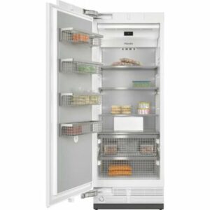 Miele 37281101USA MasterCool 30 Inch Wide Capacity Energy Star Rated Upright Fre Custom Panel-Left Hinge Freezers Freezer Upright