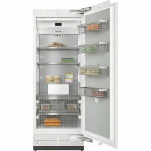 Miele F2801Vi 30 Inch Wide 15.75 Cu. Ft. Capacity Upright Full Size Freezer Stainless Steel Refrigeration Appliances Freezers Upright Full Size