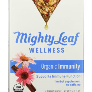 Mighty Leaf Tea Sweetener - Organic Tea Immunity 15-Ct. Herbal Supplement