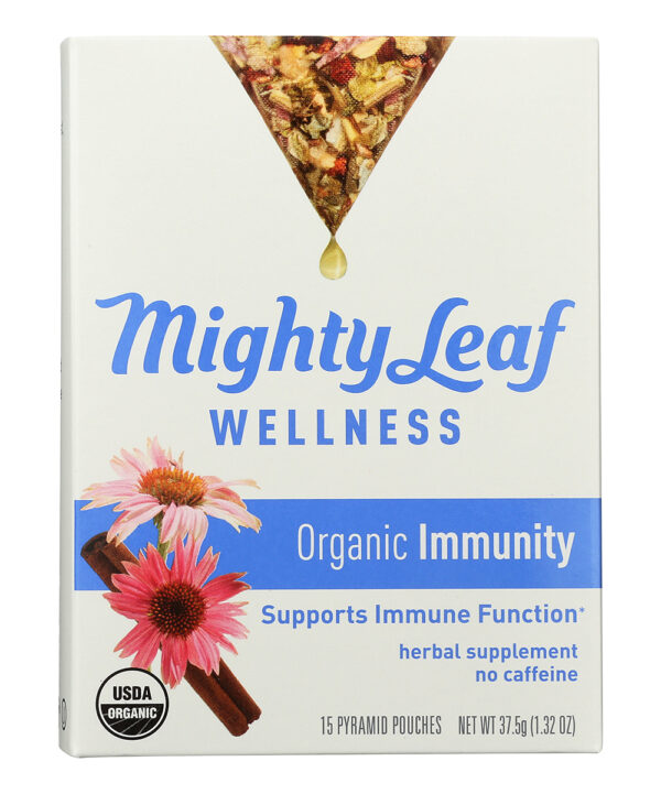 Mighty Leaf Tea Sweetener - Organic Tea Immunity 15-Ct. Herbal Supplement