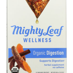 Mighty Leaf Tea Tea Leaves & Bags - Organic Tea Digestion 15-Ct. Herbal Supplement