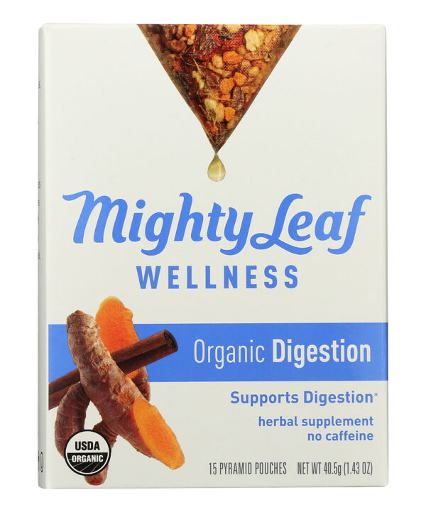 Mighty Leaf Tea Tea Leaves & Bags - Organic Tea Digestion 15-Ct. Herbal Supplement