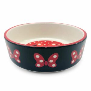 Minnie Mouse Ceramic Pet Bowl Official shopDisney