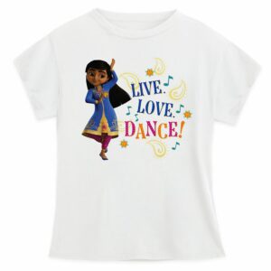 Mira, Royal Detective ''Live Love Dance!'' T-Shirt for Girls Customized Official shopDisney