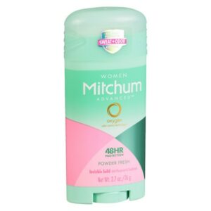 Mitchum for Women Advanced Invisible Solid Anti-Perspirant & Deodorant Powder Fresh - 2.7 oz