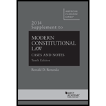 Modern Constitutional Law-2014 Supplement