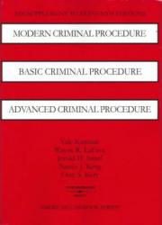 Modern Criminal Procedure - 06 Supplement