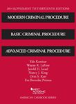 Modern Criminal Procedure-14 Supplement