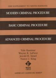 Modern Criminal Procedure, 1999 Supplement