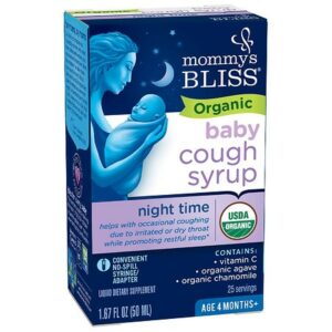 Mommy's Bliss Organic Baby Cough Syrup Night Time - 1.67 fl oz