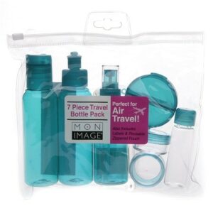 Mon Image 7 Piece Travel Bottle Pack - 1.0 set