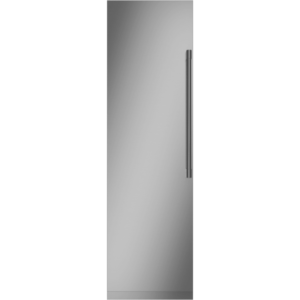 Monogram ZIF241NPN 24 Inch Wide 12.5 Cu. Ft. Capacity Left Handed Upright Freezer Custom Panel Refrigeration Appliances Freezers Column Freezers