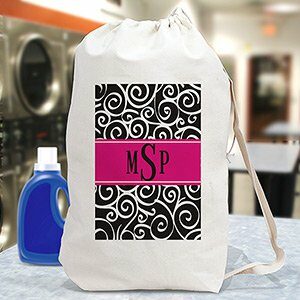 Monogrammed Laundry Bag