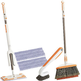 Mop & Broom Floor Cleaning Bundle