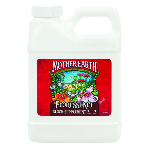 Mother Earth Floressence Bloom Supplement 1-1-1 Hydroponic Plant Supplement 1 pt.