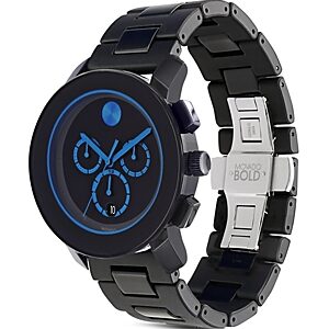 Movado Bold Large Chronograph Watch, 43.5mm