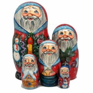 Mr. Christmas Set of 5 Nested