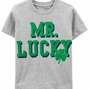 Mr. Lucky St. Patrick's Day Jersey Tee