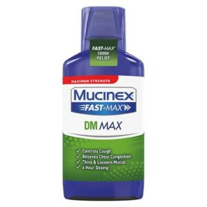 Mucinex Maximum Strength Fast-Max DM Cough & Chest Congestion, Ages 12+ - 6.0 fl oz
