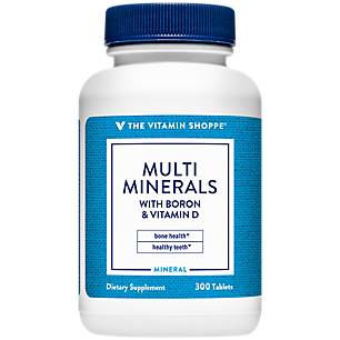 Multi-Minerals with Boron & Vitamin D (300 Tablets)