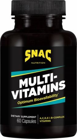 Multi-Vitamins 60 Veg Capsules - Multivitamins SNAC